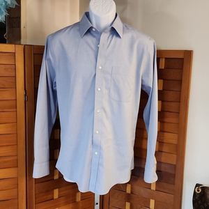 Nordstrom brand long sleeve button down dress shirt